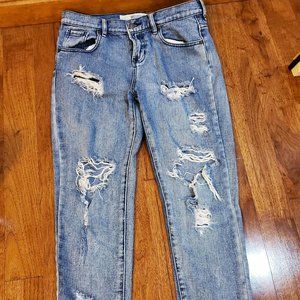 Brandy Melville distressed pair of denim jeans size 28 J9